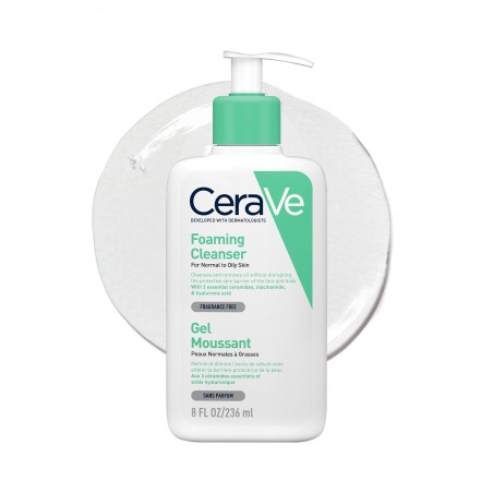 Cerave Gel Moussant Nettoyant Peau Normale Grasse Nettoyez Votre