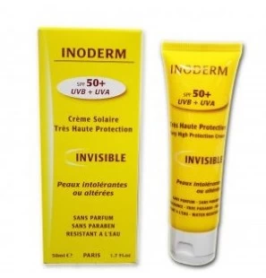 INODERM écran solaire invisible spf 50+	(50ml)