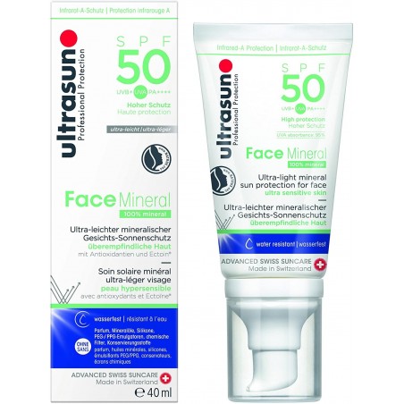 ULTRASUN FACE minéral ultra-light spf 50+ (40ml)