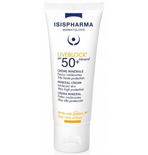 ISISPHARMA UVEBLOCK 50 crème minérale invisible spf 50+ | 40 ml