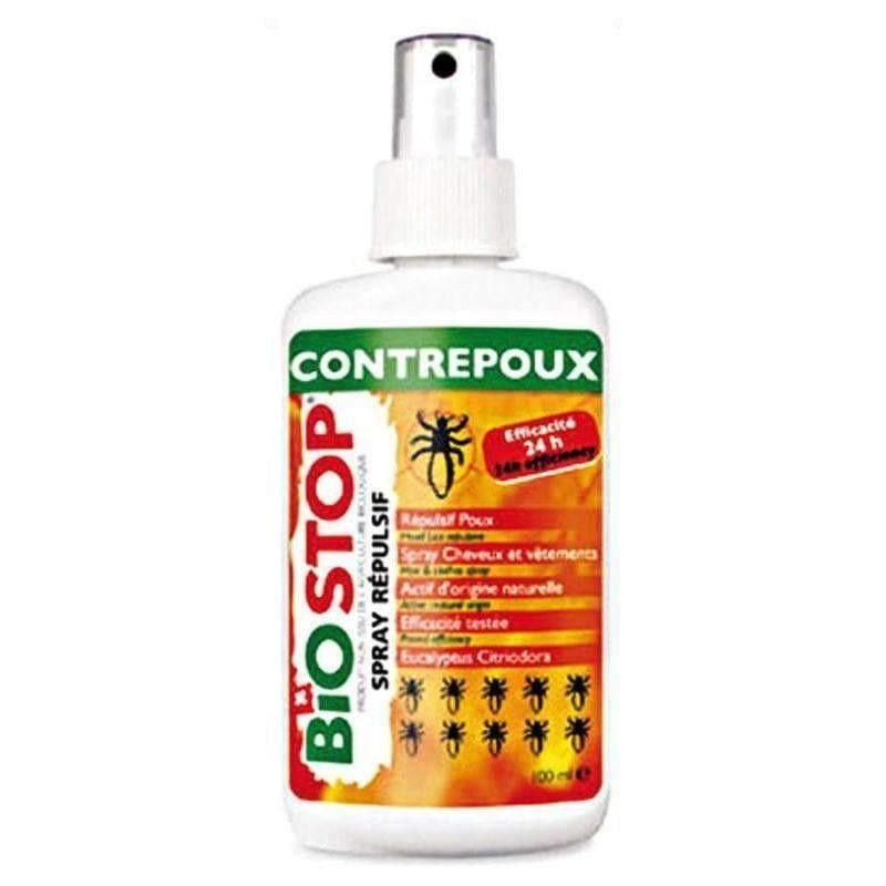 BIOSTOP spray répulsif anti-poux 100 ml