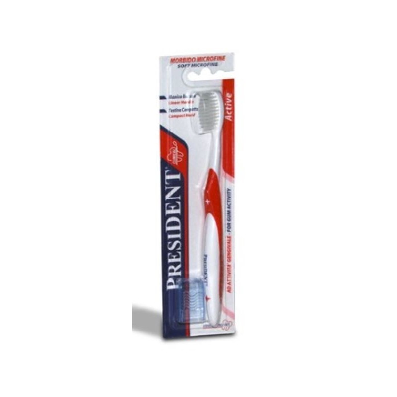 PRESIDENT ACTIVE brosse à dents extra-souple