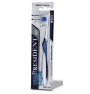 PRESIDENT WHITE brosse à dents Medium