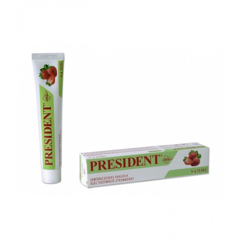 PRESIDENT KIDS dentifrice FRAISE 3-6 ANS 50 ml