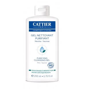 CATTIER gel nettoyant purifiant 200 ml