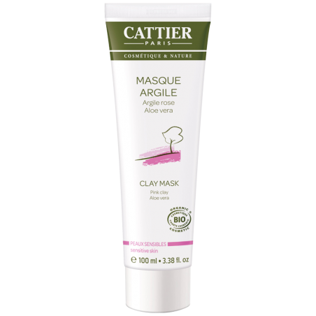 CATTIER masque à l'argile Rose 100 ml