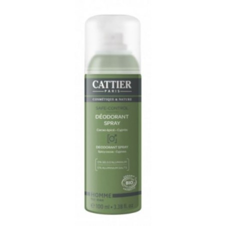 CATTIER déodorant spray Homme 100 ml