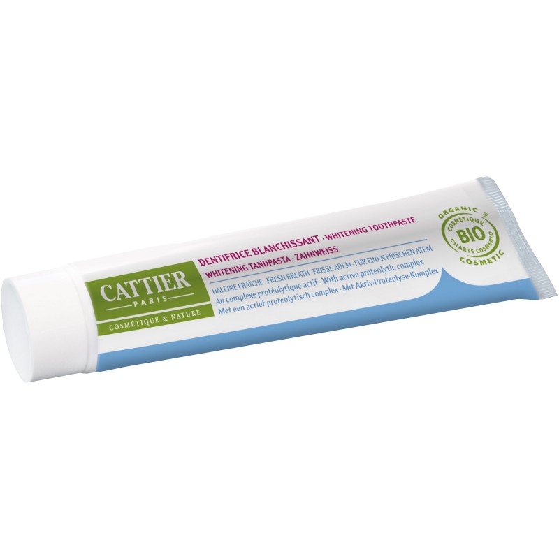 CATTIER ERIDENE dentifrice blanchissant Haleine Fraîche 75 ml