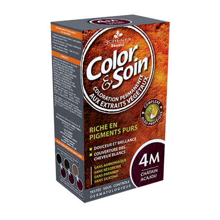 COLOR & SOIN  3 CHENES CHÂTIN ACAJOU 4M