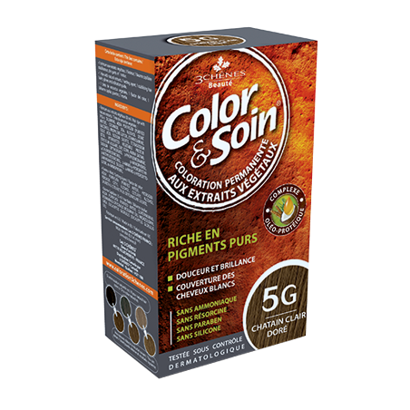 3 CHENES COLOR & SOIN CHÂTIN CLAIR DORE 5G