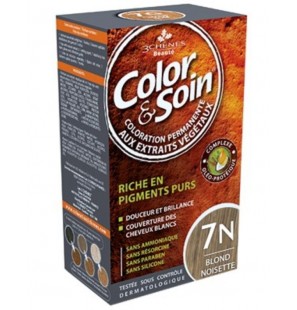 3 CHENES COLOR & SOIN BLOND NOISETTE 7N