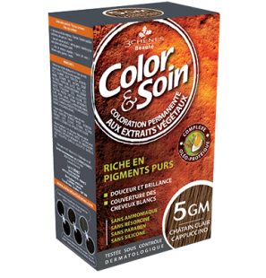 3 CHENES COLOR & SOIN CHÂTIN CLAIR CAPPUCINO 5GM