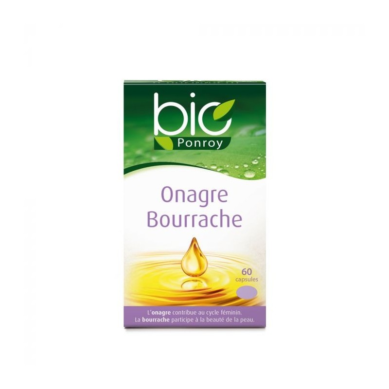 YVES PONROY Onagre Bourrache boite 60 capsules