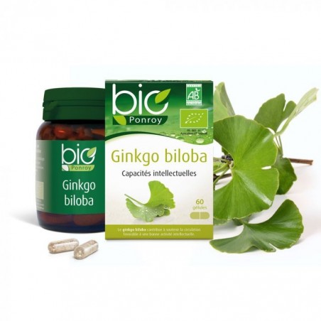YVES PONROY Ginkgo Biloba boite 60 gélules