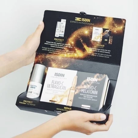 ISDIN PACK LIVE YOUNG routine jour et nuit anti-oxydant