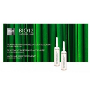 BIO12 traitement anti-chute fortifiant boite 20 ampoules