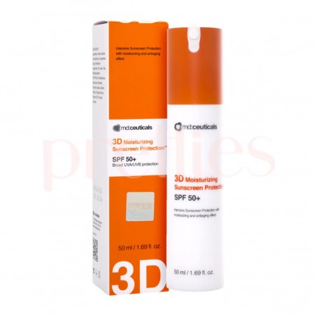 MD CEUTICALS 3D moisturizing sunscreen spf 50+ (50ml)