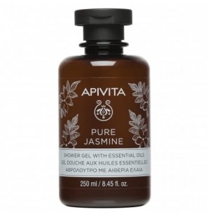 APIVITA PURE JASMINE gel douche aux huiles essentielles 250 ml