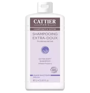 CATTIER shampooing extra doux BIO 1 litre