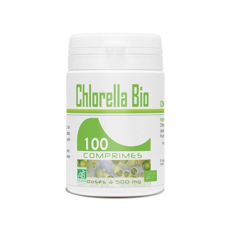 GPH DIFFUSION Chlorella BIO 500 mg | 100 comprimés