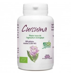 GPH DIFFUSION Curcuma BIO 250 mg | 200 comprimés