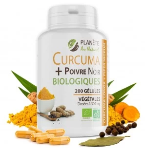 RENAISSANCE Curcuma + Poivre Noir 300 mg (200 gélules)