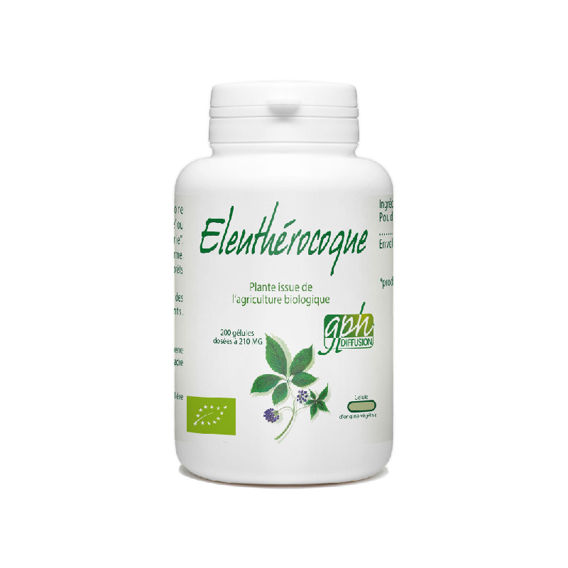 GPH DIFFUSION Eleuthérocoque BIO 210 mg | 200 gélules