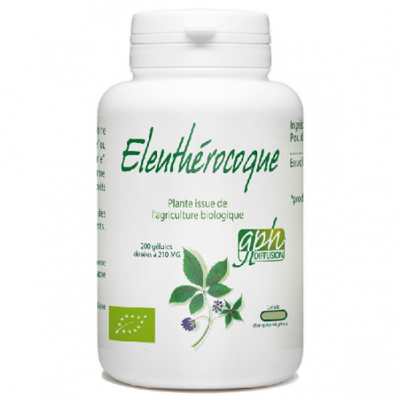 GPH DIFFUSION Eleuthérocoque BIO 210 mg | 200 gélules