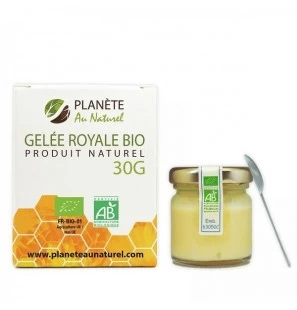 PLANETE AU NATUREL gelée royale BIO pot 30 gr