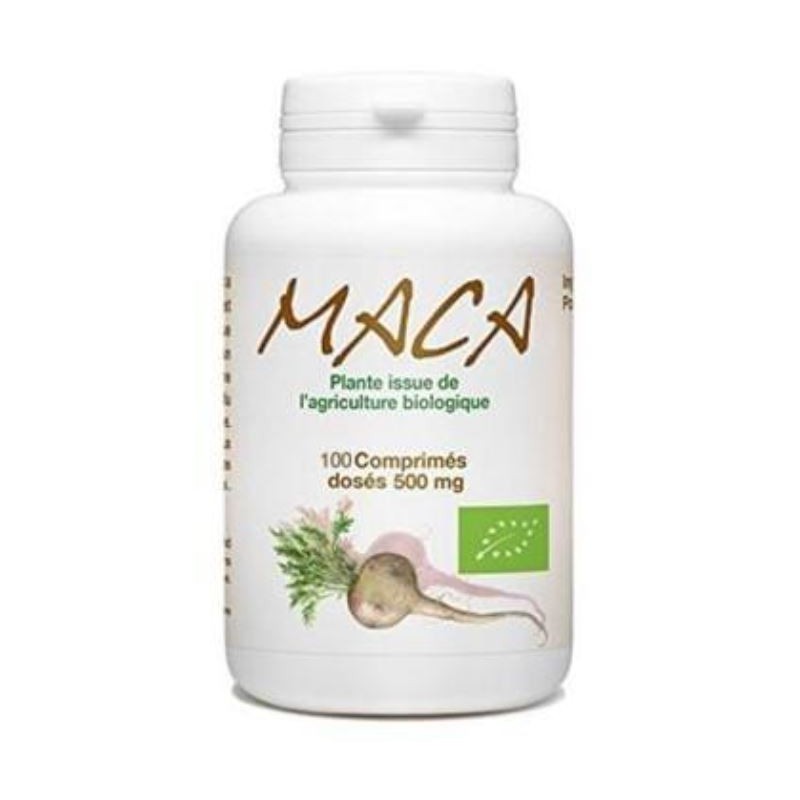 GPH DIFFUSION Maca BIO 500 mg | 100 comprimés