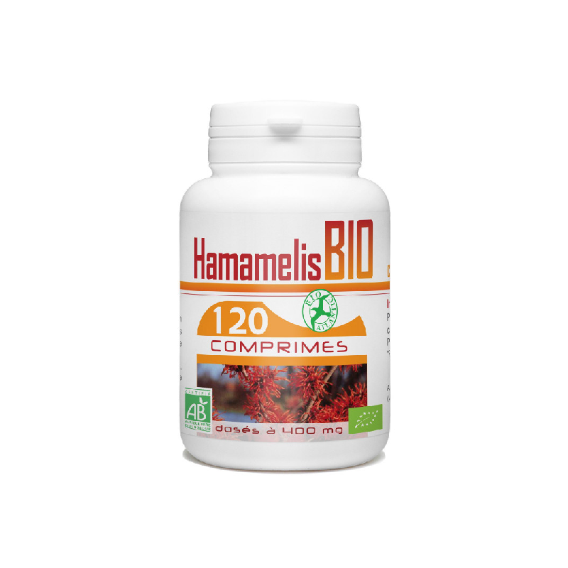 GPH DIFFUSION Hamamelis BIO 400 mg | 120 comprimés