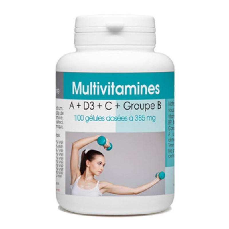 GPH DIFFUSION Multivitamine A+D3+C+GROUPE B 318 mg | 100 gélules