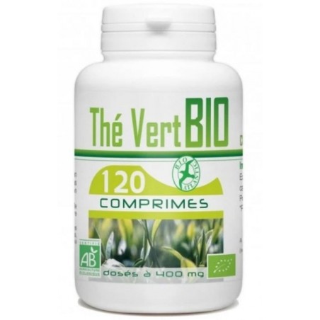 GPH DIFFUSION Thé Vert BIO 400 mg | 120 comprimés
