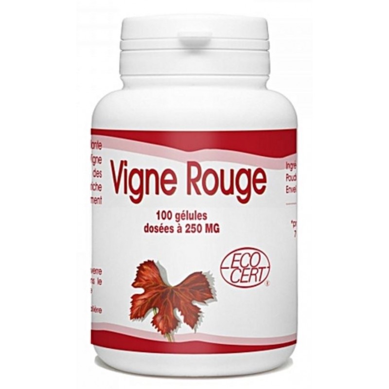 GPH DIFFUSION Vigne Rouge BIO 250 mg | 100 gélules