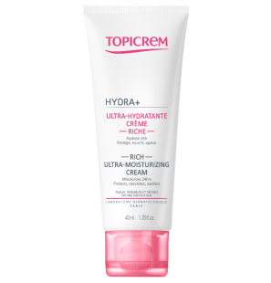 TOPICREM ULTRA-HYDRATANTE crème visage riche 40 ml