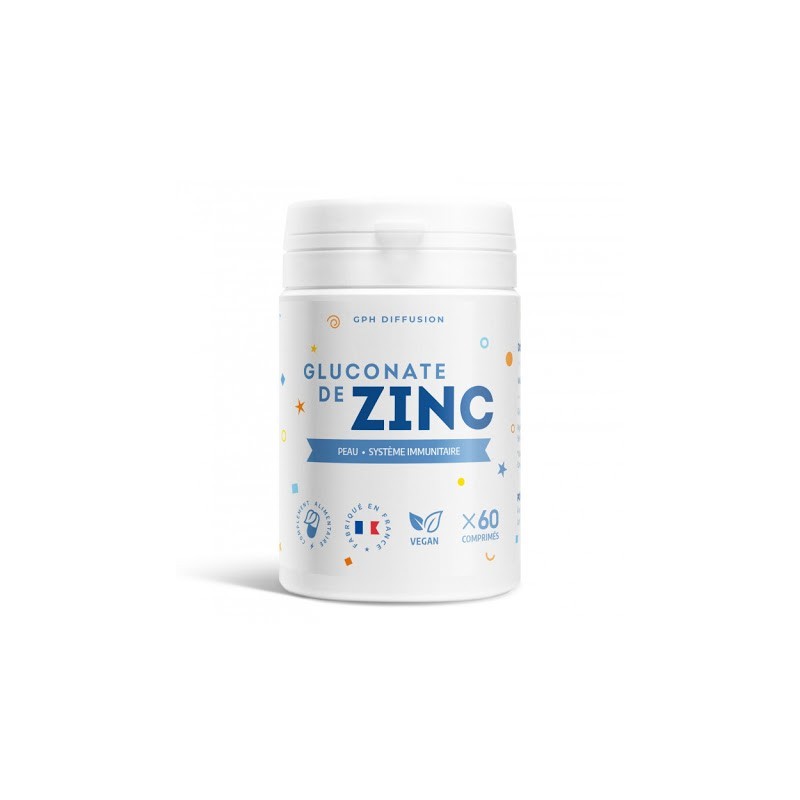 GPH DIFFUSION Glucotane de Zinc | 60 comprimés