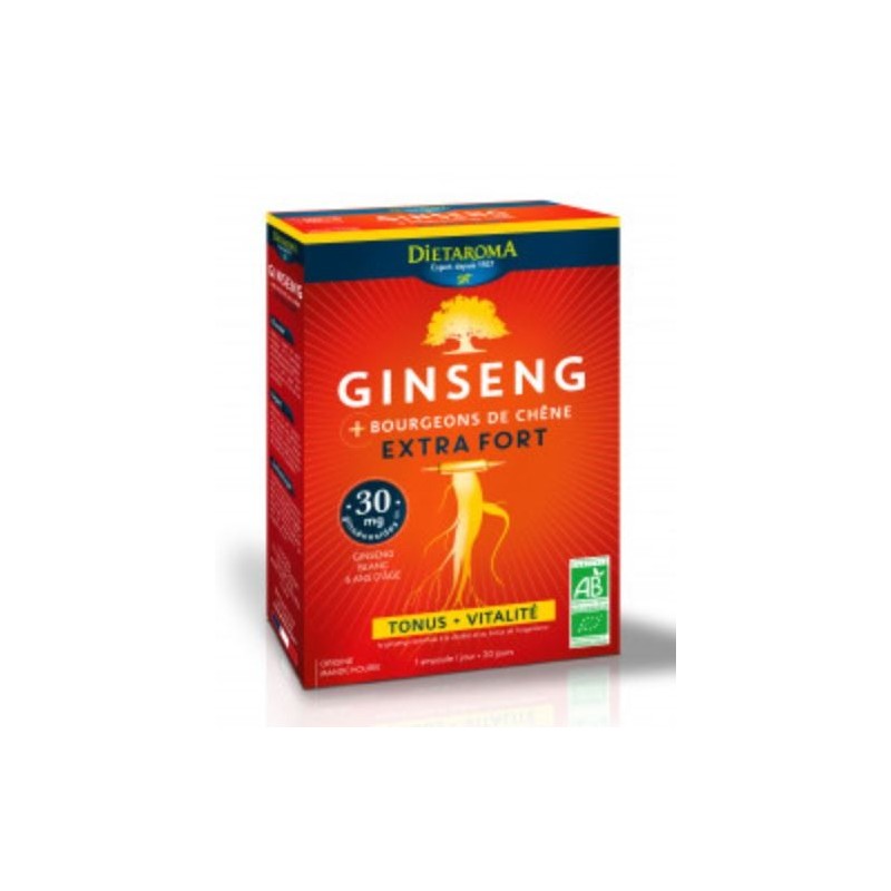 DIETAROMA Ginseng Extra Fort | 20 ampoules