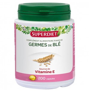 SUPER DIET HUILE DE GERME DE BLE boite 200 capsules