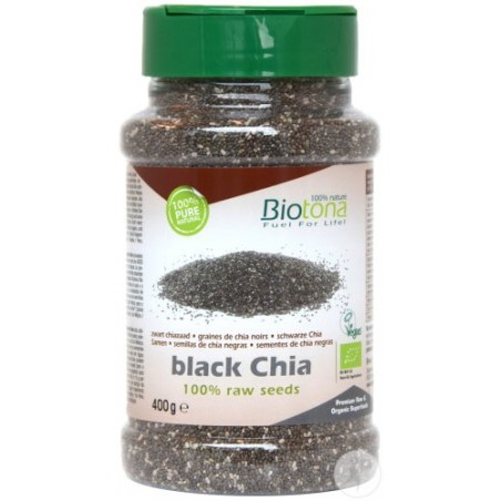 BIOTONA BLACK SHIA graines de chia 350 Gr