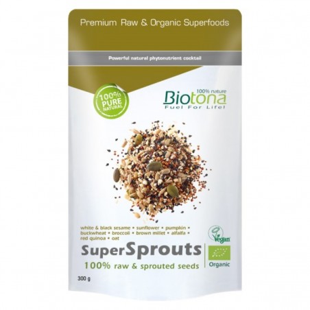 BIOTONA SUPER SPROUTS graines germées 300 Gr
