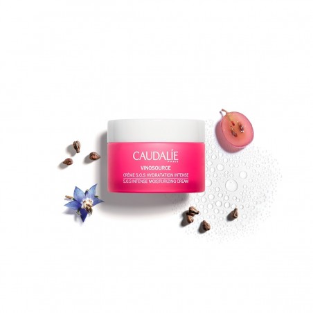 CAUDALIE VINOSOURCE Crème Sos Hydratation Intense 50ML