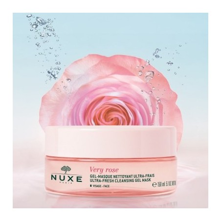 NUXE VERY ROSE Gel-Masque Nettoyant Ultra-frais 150ML