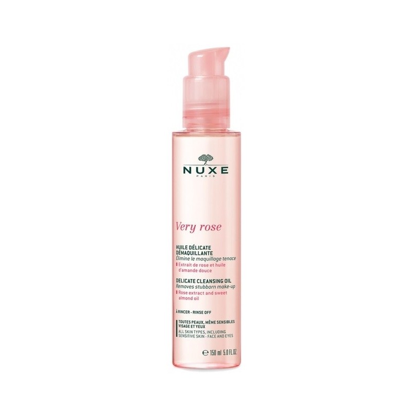 NUXE VERY ROSE Huile Délicate Démaquillante 150ML