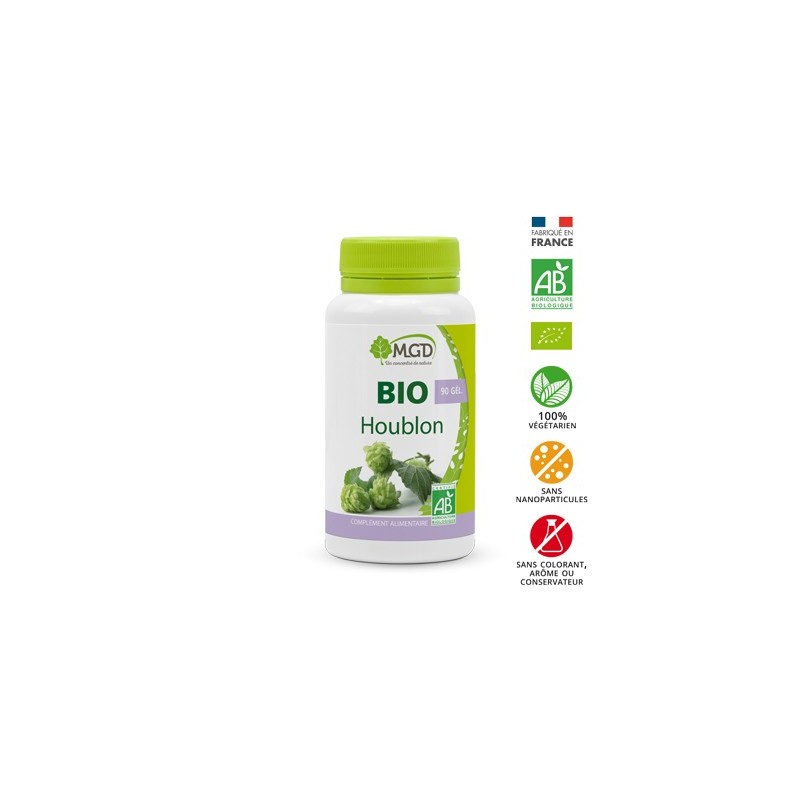 MGD bio houblon boite 90 gélules