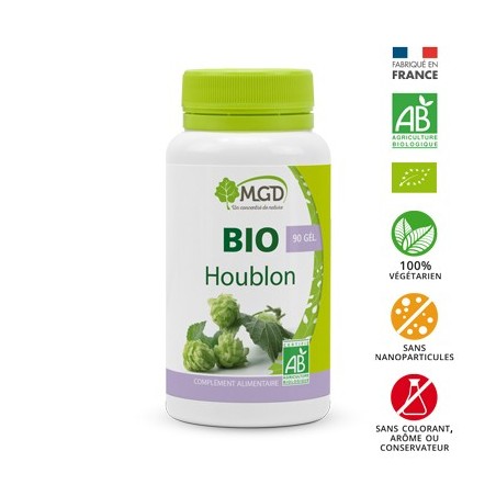 MGD bio houblon boite 90 gélules