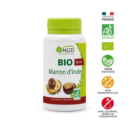 MGD bio marron d'inde boite 90 gélules