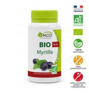 MGD bio myrtille boite 90 gélules