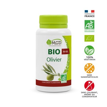 MGD bio olivier boite 90 gélules