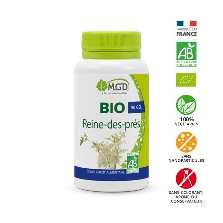 MGD bio reine des prés boite 90 gélules