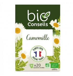 BIO CONSEILS CAMOMILLE infusion boite 20 sachets